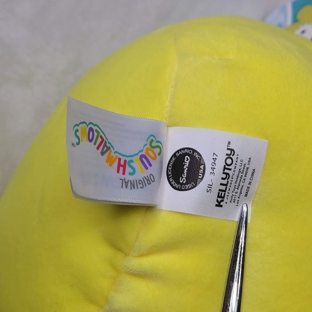 Hello Kitty Squishmallow Plush Pompompurin Costume Hoodie 8" Removable Hood NWT - Picture 10 of 14